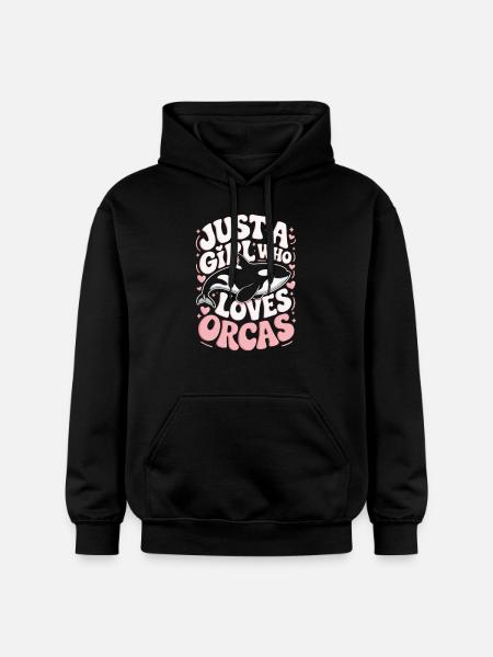Orque Disant Fille - Sweat à capuche Softstyle® Gildan Unisexe - noir