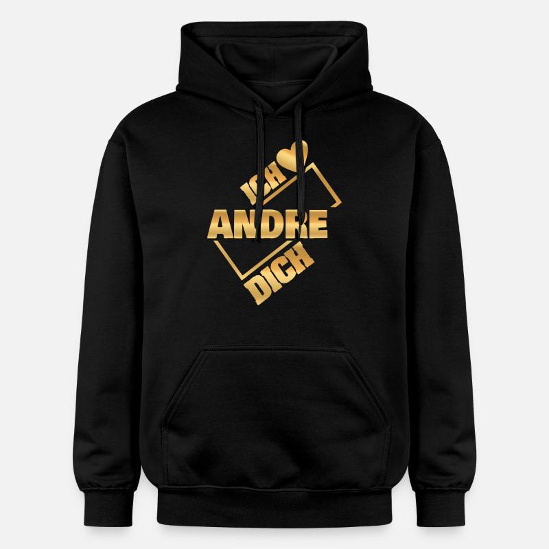 Andre - Sweat à capuche Softstyle® Gildan Unisexe - noir