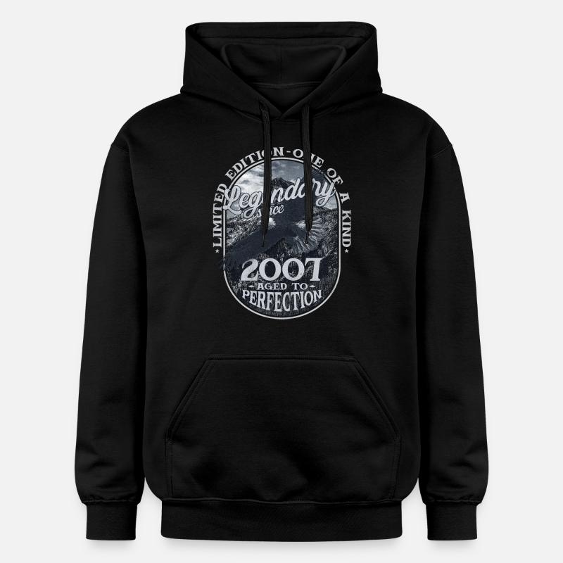 Légendaire depuis 2007 - Sweat à capuche Softstyle® Gildan Unisexe - noir