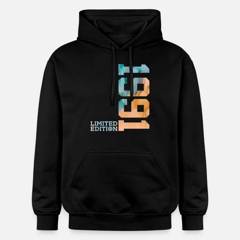 35E ANNIVERSAIRE ÉDITION LIMITÉE 1991 - Sweat à capuche Softstyle® Gildan Unisexe - noir