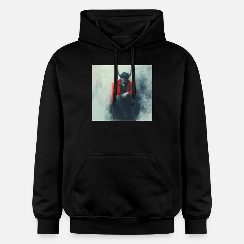 Diable - Sweat à capuche Softstyle® Gildan Unisexe - noir