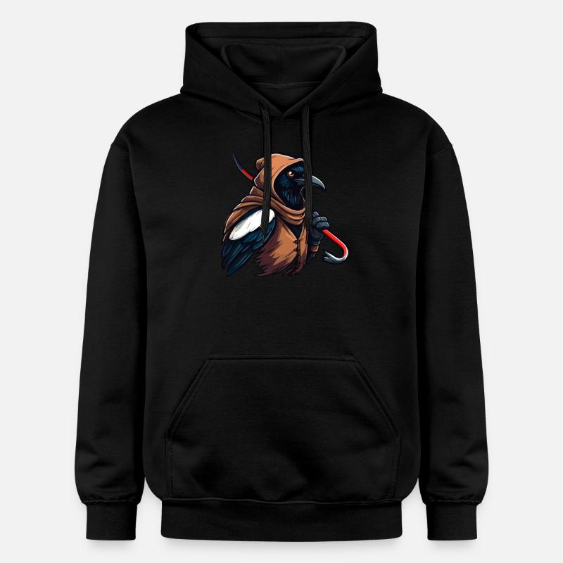 Pie voleuse - Sweat à capuche Softstyle® Gildan Unisexe - noir