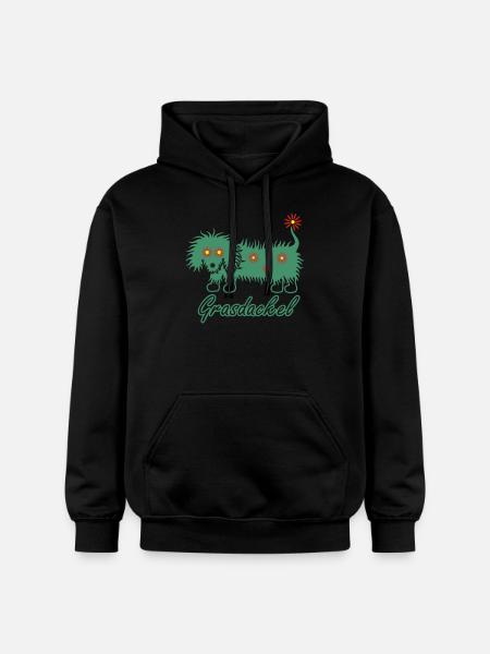 grasdackel 4 - Gildan Unisex Softstyle® Midweight Hoodie - Schwarz