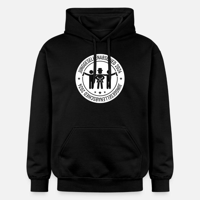 Junggesellenabschied 2024 - Gildan Unisex Softstyle® Midweight Hoodie - Schwarz