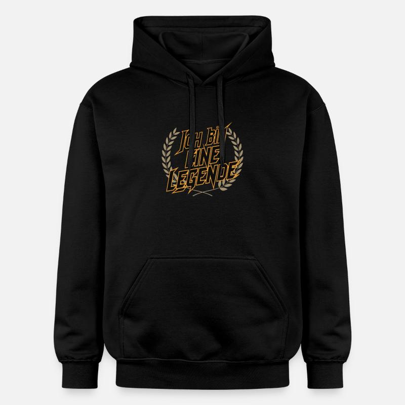 Je suis une légende - Sweat à capuche Softstyle® Gildan Unisexe - noir