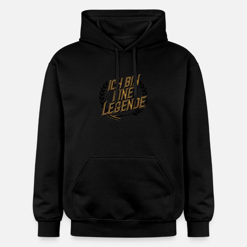 Je suis une légende - Sweat à capuche Softstyle® Gildan Unisexe - noir