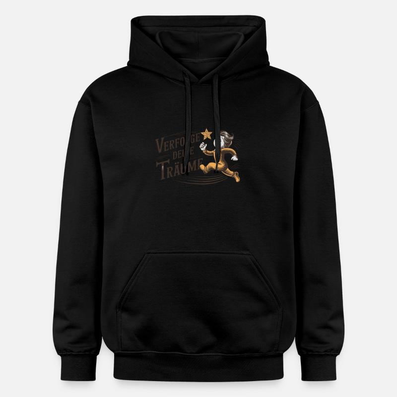 Poursuivez vos rêves - Sweat à capuche Softstyle® Gildan Unisexe - noir