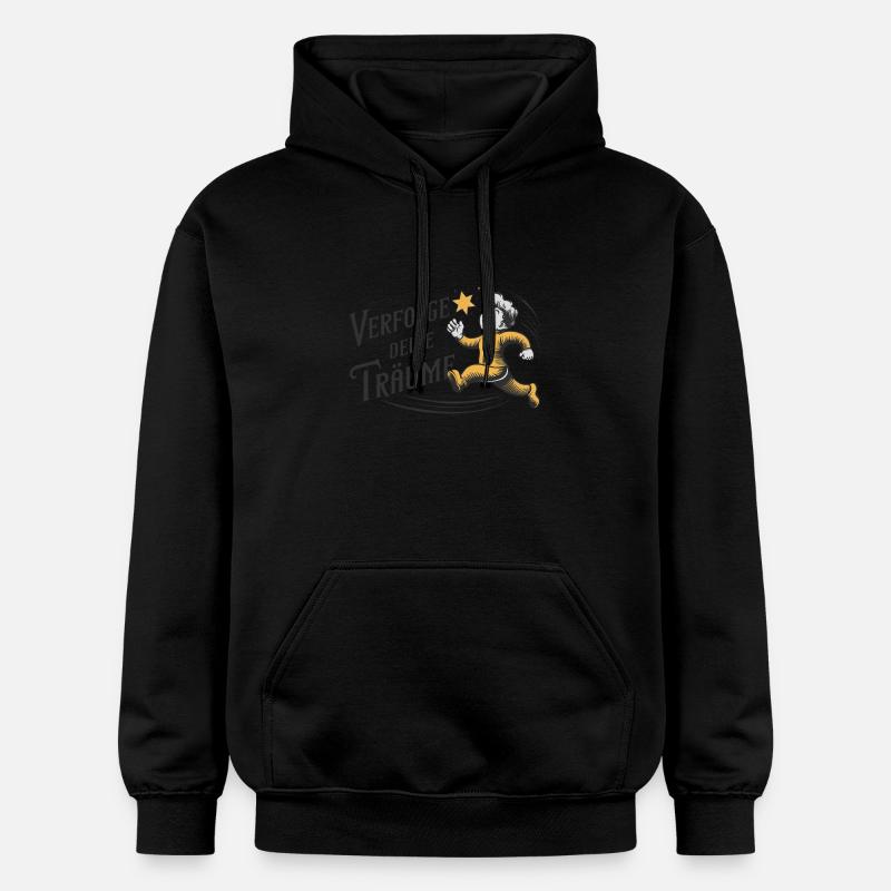 Poursuivez vos rêves - Sweat à capuche Softstyle® Gildan Unisexe - noir