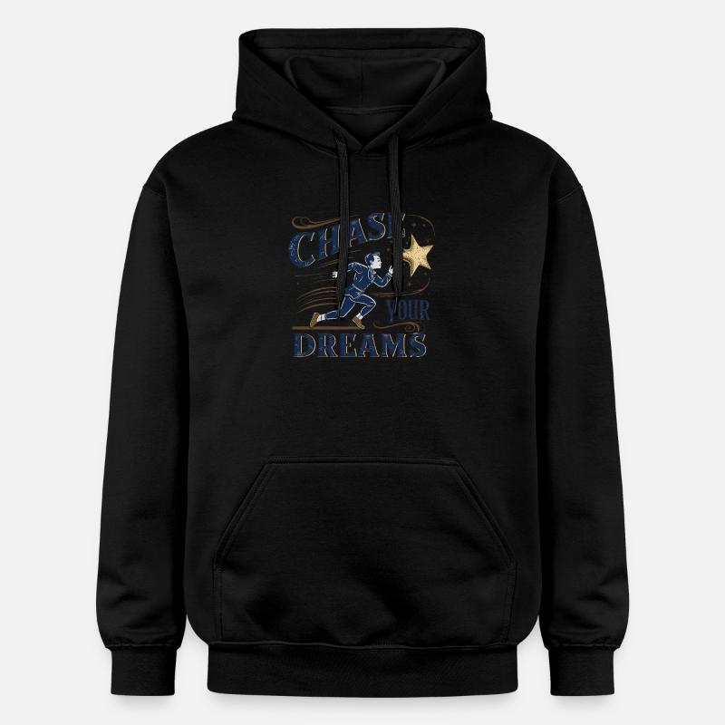 Poursuivez vos rêves - Sweat à capuche Softstyle® Gildan Unisexe - noir