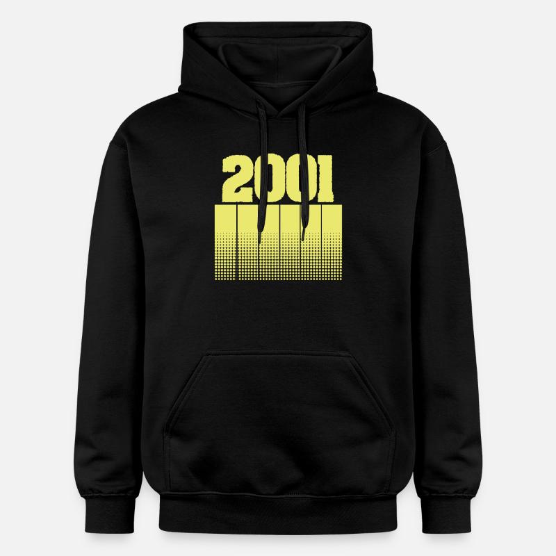 2001 2001 - Sweat à capuche Softstyle® Gildan Unisexe - noir