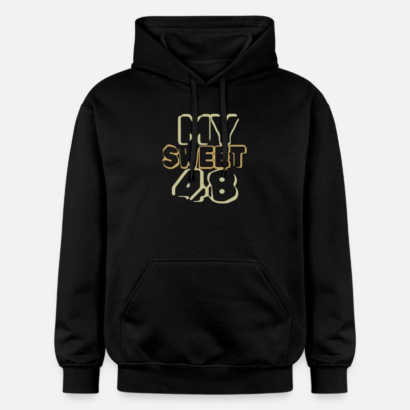 Anniversaire 48 - Sweat à capuche Softstyle® Gildan Unisexe - noir