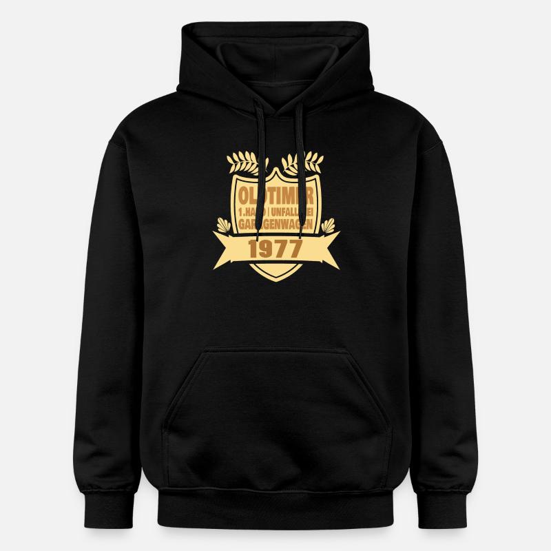 Idée cadeau 1977 - Sweat à capuche Softstyle® Gildan Unisexe - noir