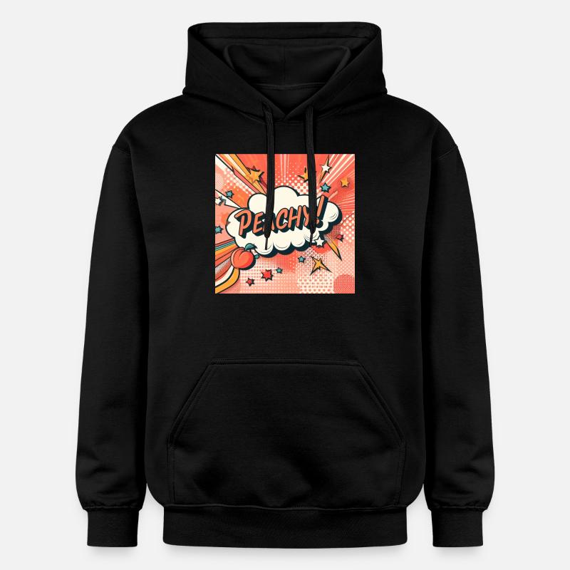 Pêche Pêche - Sweat à capuche Softstyle® Gildan Unisexe - noir