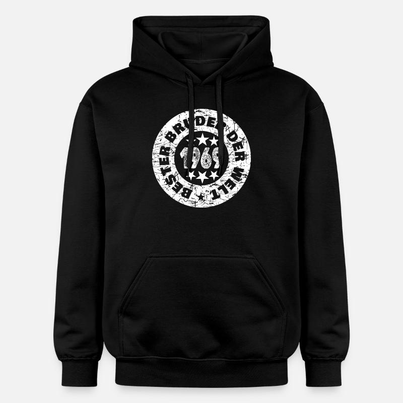 Bruder 1969 - Sweat à capuche Softstyle® Gildan Unisexe - noir