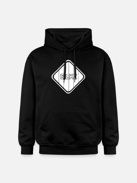 Silke als Mädchen - Gildan Unisex Softstyle® Midweight Hoodie - Schwarz