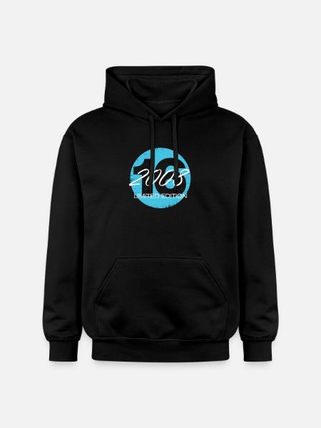 16 years old limited edition - Gildan Unisex Softstyle® Midweight Hoodie - black