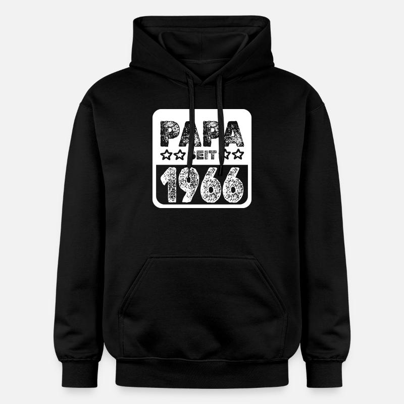 1966 1966 - Sweat à capuche Softstyle® Gildan Unisexe - noir