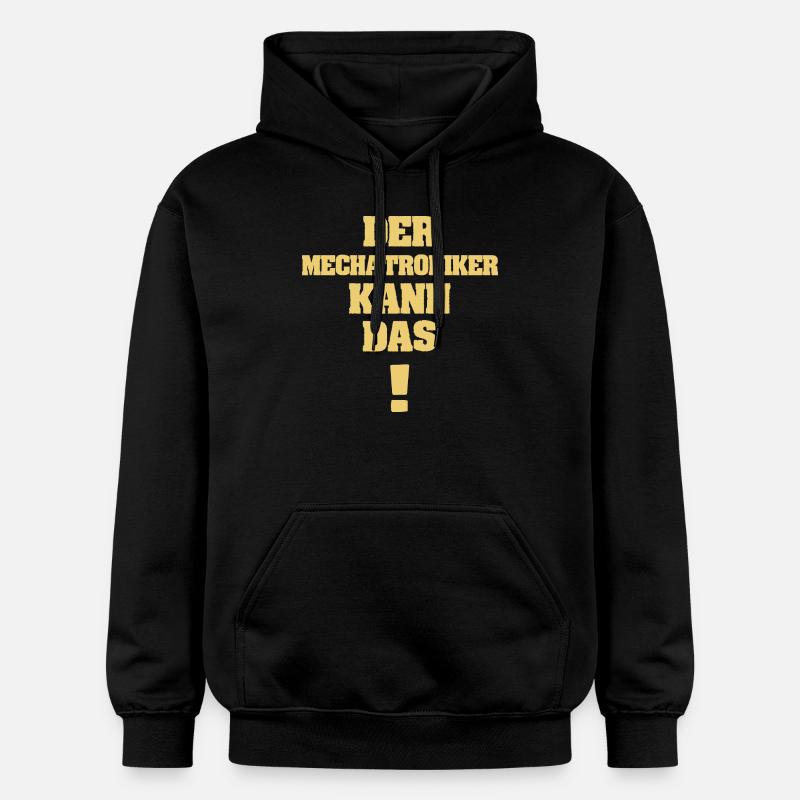Cadeau pour technicien en mécatronique - Sweat à capuche Softstyle® Gildan Unisexe - noir