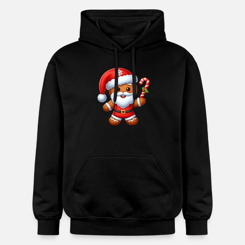gingerbread 1 - Sweat à capuche Softstyle® Gildan Unisexe - noir