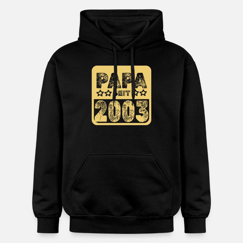 Papa 2003 - Sweat à capuche Softstyle® Gildan Unisexe - noir