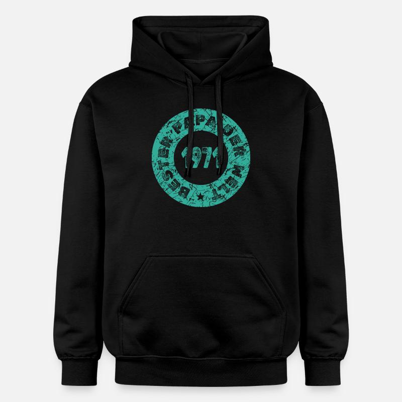 1971 - Sweat à capuche Softstyle® Gildan Unisexe - noir