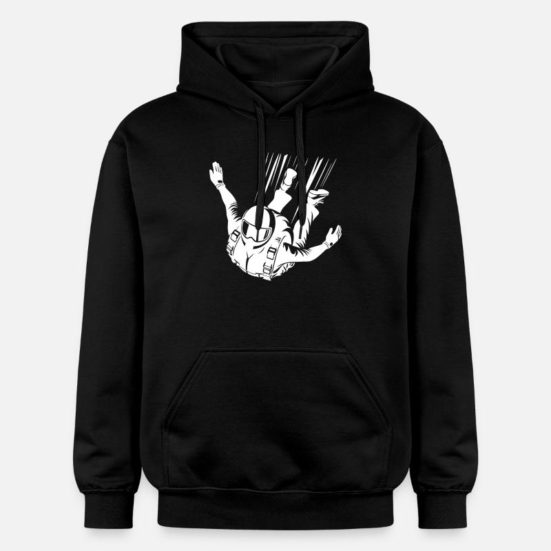 Parachutistes de l’escouade d’élite parachutistes - Sweat à capuche Softstyle® Gildan Unisexe - noir