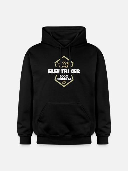 Gift for Electrician - Gildan Unisex Softstyle® Midweight Hoodie - black