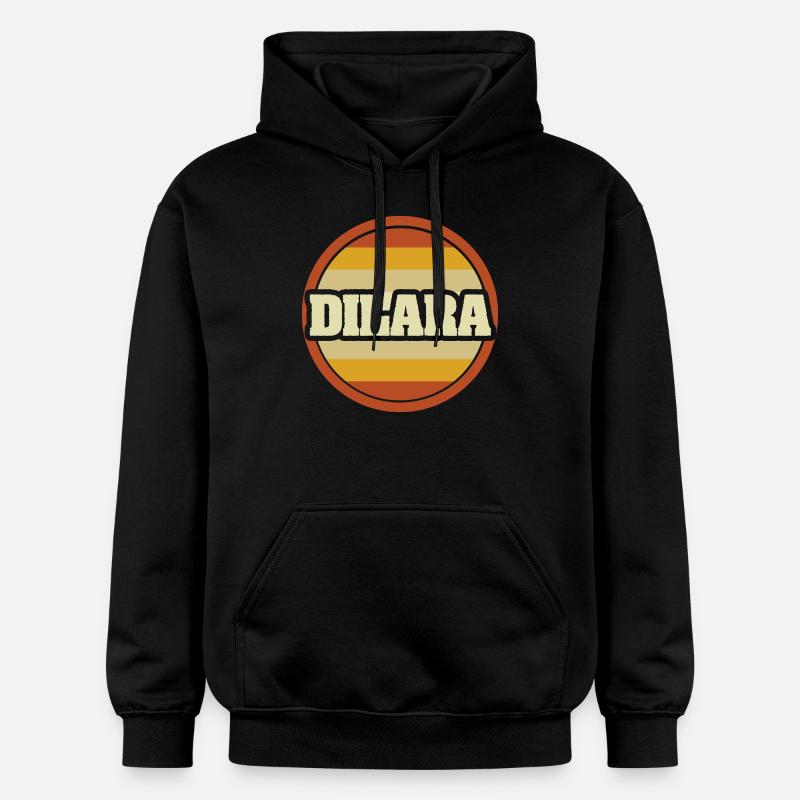 Dilara comme prénom - Sweat à capuche Softstyle® Gildan Unisexe - noir