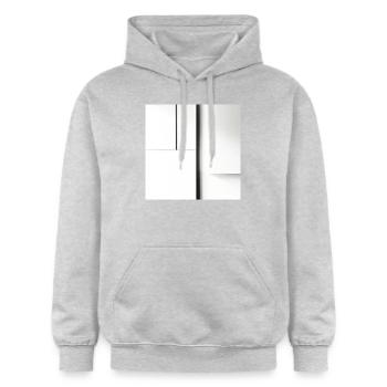 Subtle Harmony - Gildan Unisex Softstyle® Midweight Hoodie - light heather grey - Front - Liana (172cm) & Jaron (178cm)