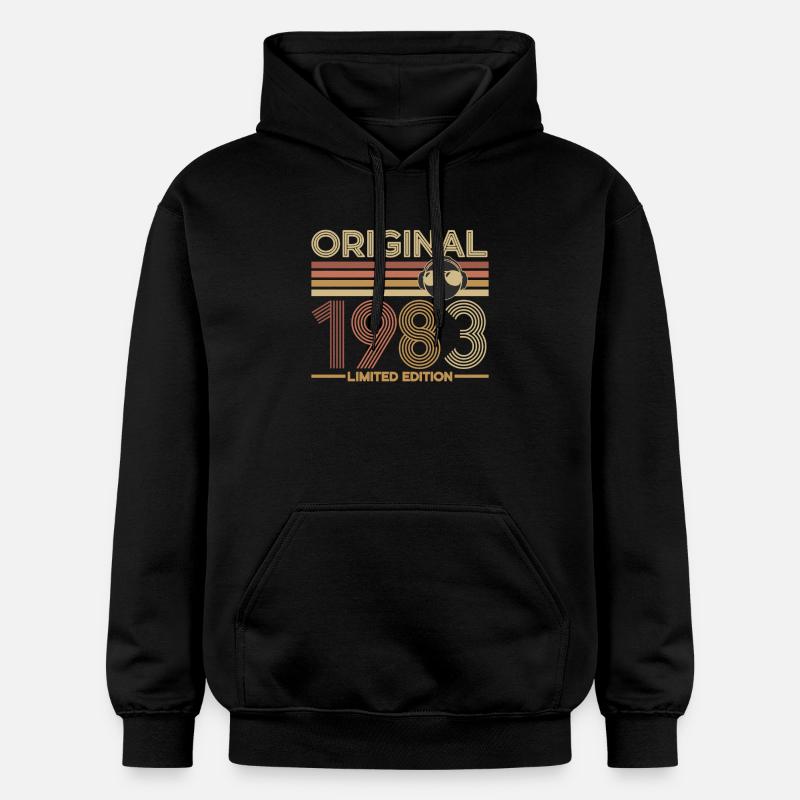 1983 - Sweat à capuche Softstyle® Gildan Unisexe - noir