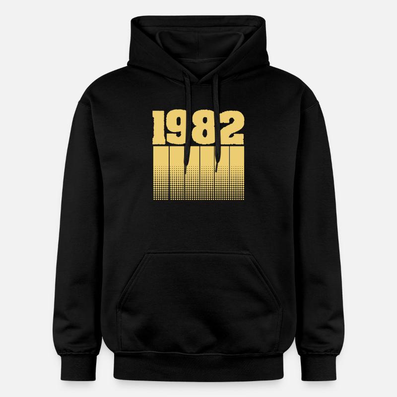 Né en 1982 - Sweat à capuche Softstyle® Gildan Unisexe - noir