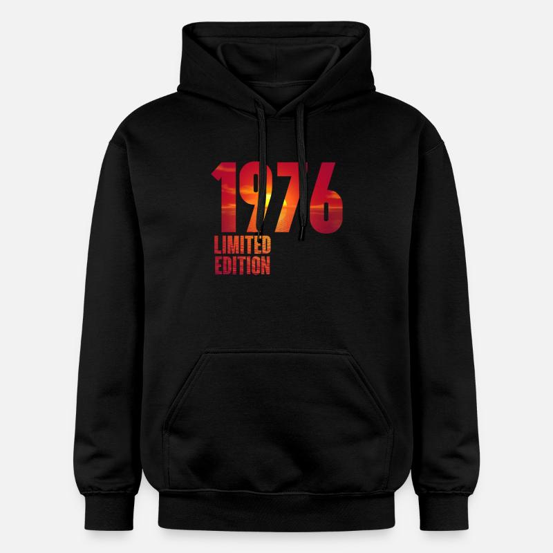 1976 - Sweat à capuche Softstyle® Gildan Unisexe - noir