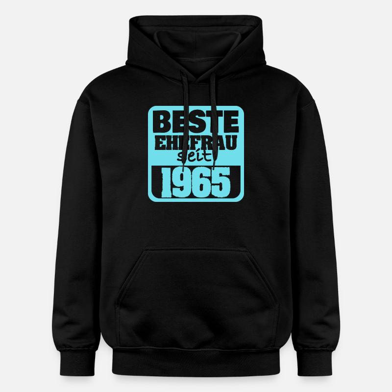 1965 - Sweat à capuche Softstyle® Gildan Unisexe - noir