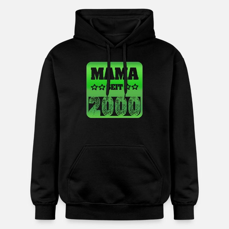 Mère 2000 - Sweat à capuche Softstyle® Gildan Unisexe - noir