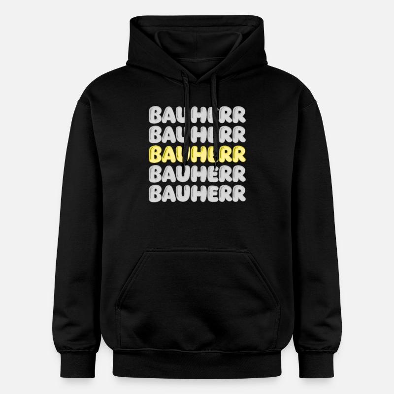 Cadeau pour constructeur - Sweat à capuche Softstyle® Gildan Unisexe - noir