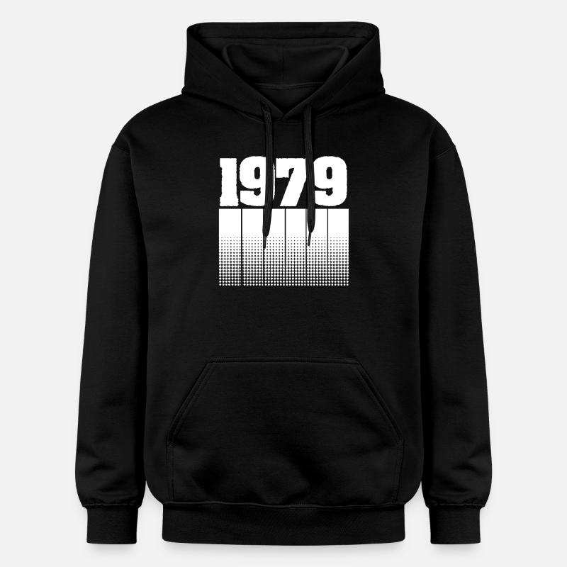 Né en 1979 - Sweat à capuche Softstyle® Gildan Unisexe - noir