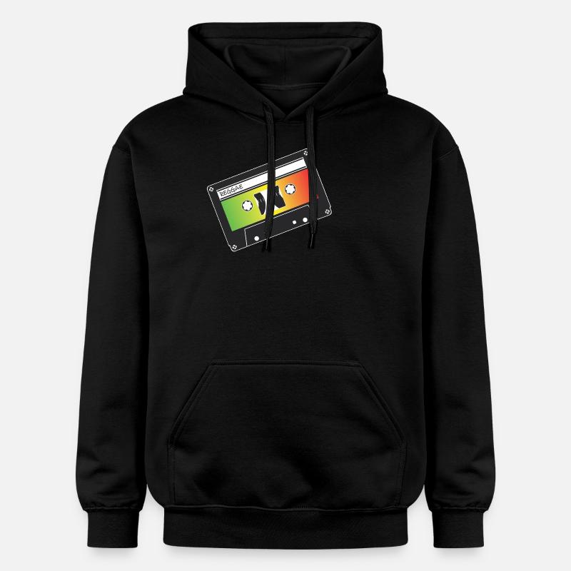 reggae - Sweat à capuche Softstyle® Gildan Unisexe - noir