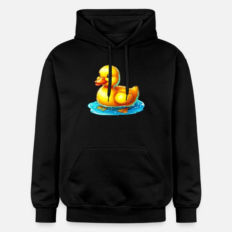 Caneton Canard Canard Canard - Sweat à capuche Softstyle® Gildan Unisexe - noir