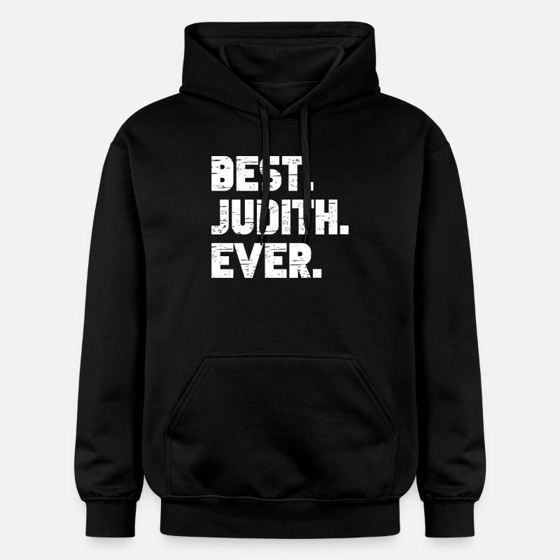 Best Judith Ever Geschenk Spruch - Gildan Unisex Softstyle® Midweight Hoodie - Schwarz