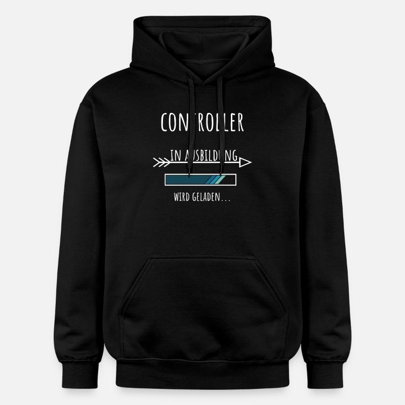 Controlling Studium Beruf Ausbildung Controller - Gildan Unisex Softstyle® Midweight Hoodie - Schwarz