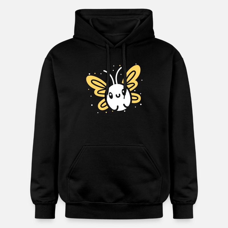 Luciole - Sweat à capuche Softstyle® Gildan Unisexe - noir