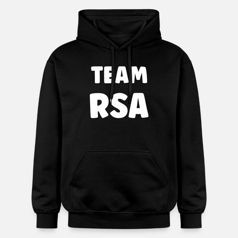 Team RSA Bloc Noir Blanc - Sweat à capuche Softstyle® Gildan Unisexe - noir