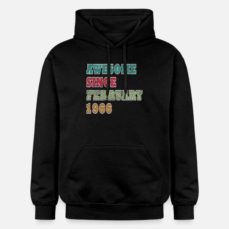 Février 1966 - Février 1966 Don - Sweat à capuche Softstyle® Gildan Unisexe - noir