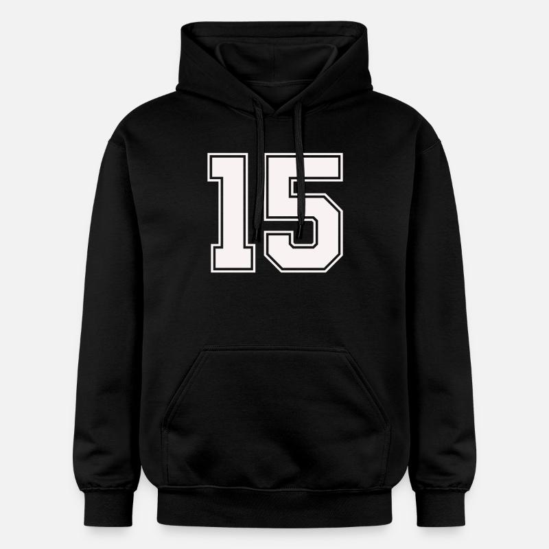 Quinze Style de Plans - Sweat à capuche Softstyle® Gildan Unisexe - noir