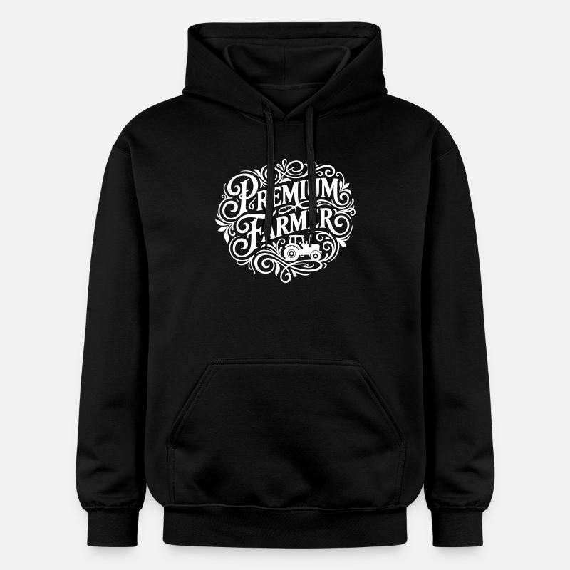 Fermier Premium Dit Fermier - Sweat à capuche Softstyle® Gildan Unisexe - noir
