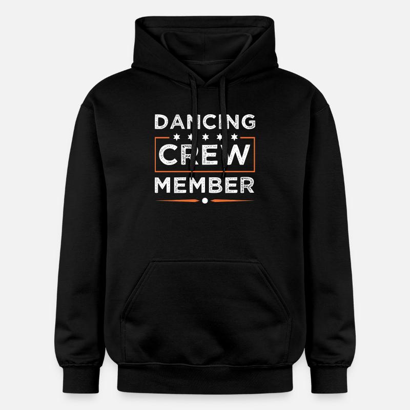 Dancing Crew - Gildan Unisex Softstyle® Midweight Hoodie - black