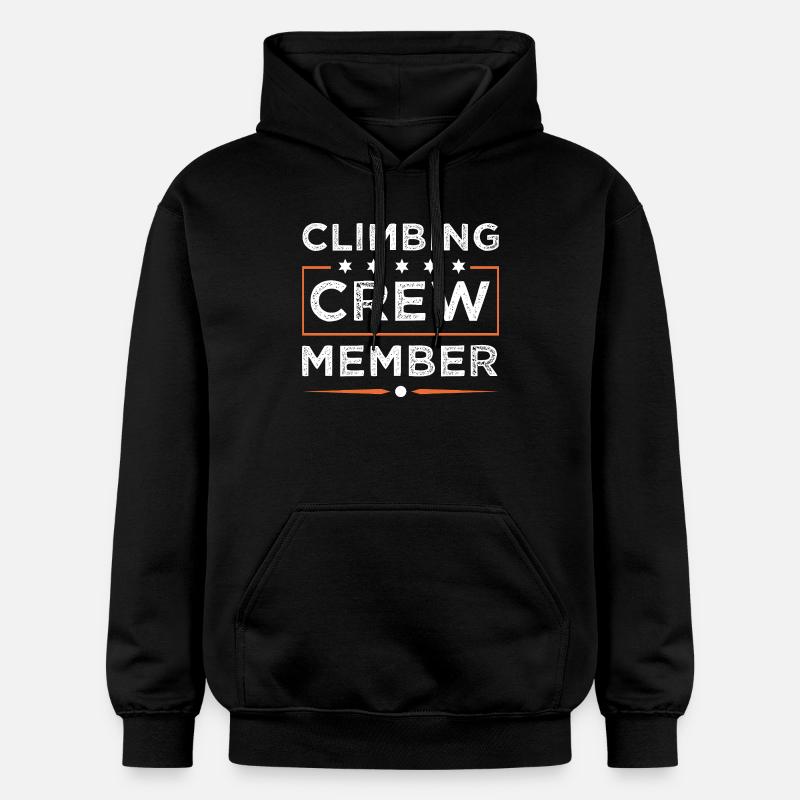 Équipe d’escalade - Sweat à capuche Softstyle® Gildan Unisexe - noir