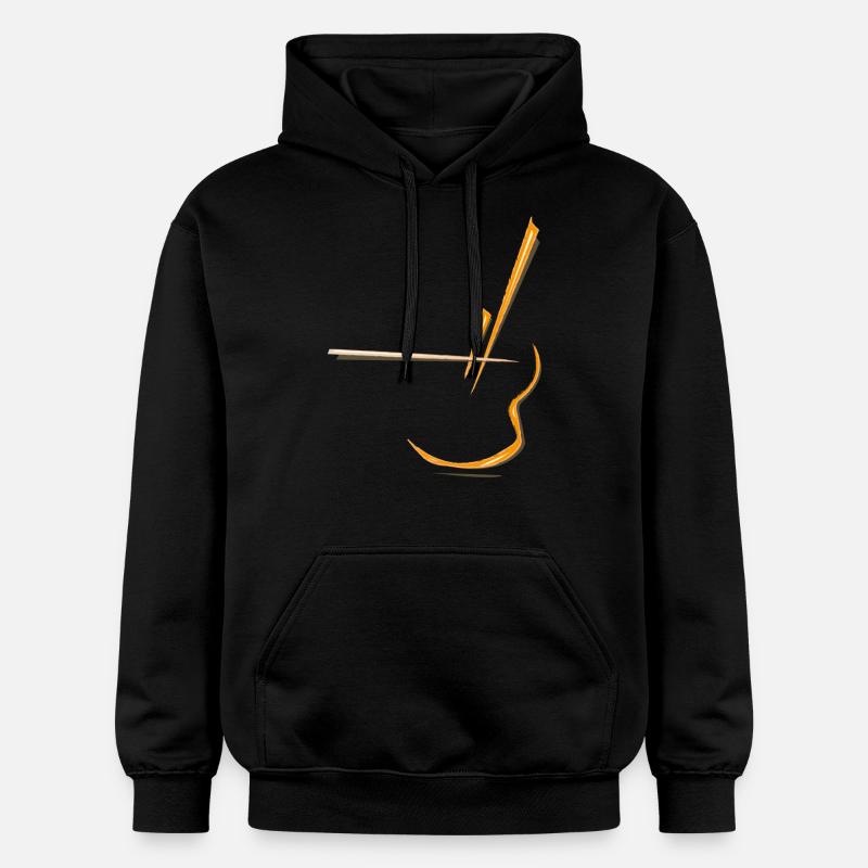 violoncelle - Sweat à capuche Softstyle® Gildan Unisexe - noir