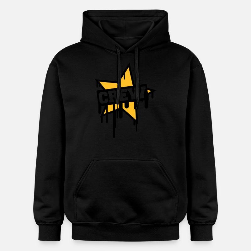 Crew - Sweat à capuche Softstyle® Gildan Unisexe - noir