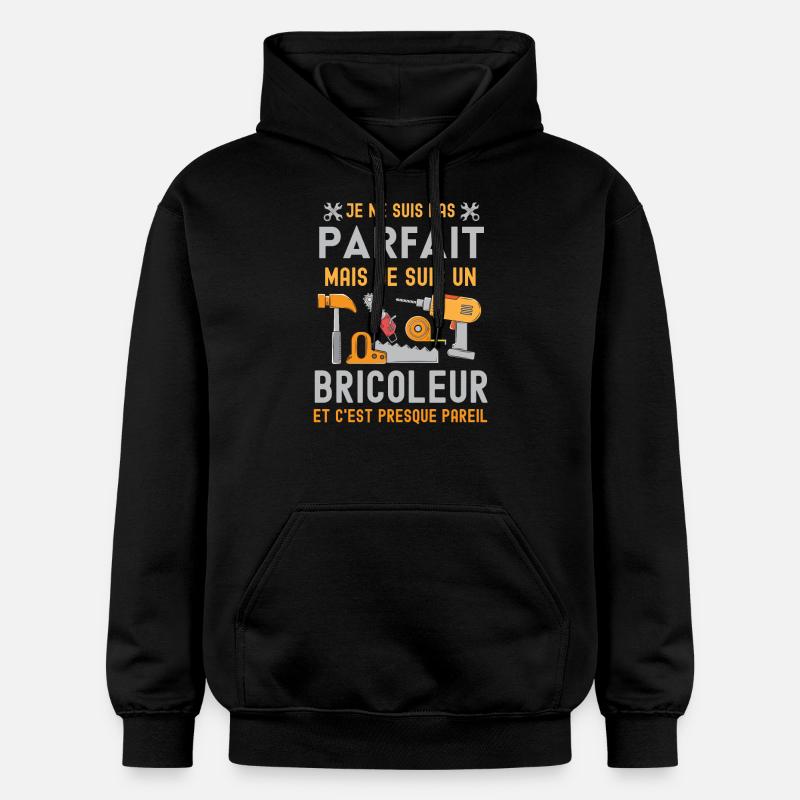 Bricoleur parfait 1 - Sweat à capuche Softstyle® Gildan Unisexe - noir